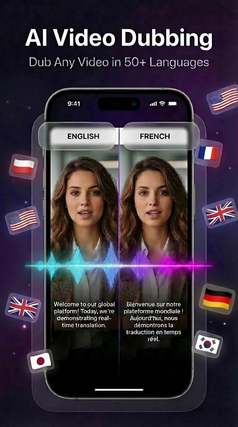 Main dubbing interface