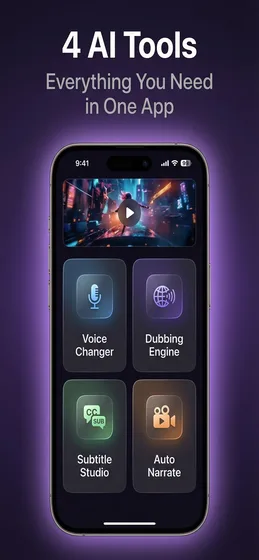 AI tools interface