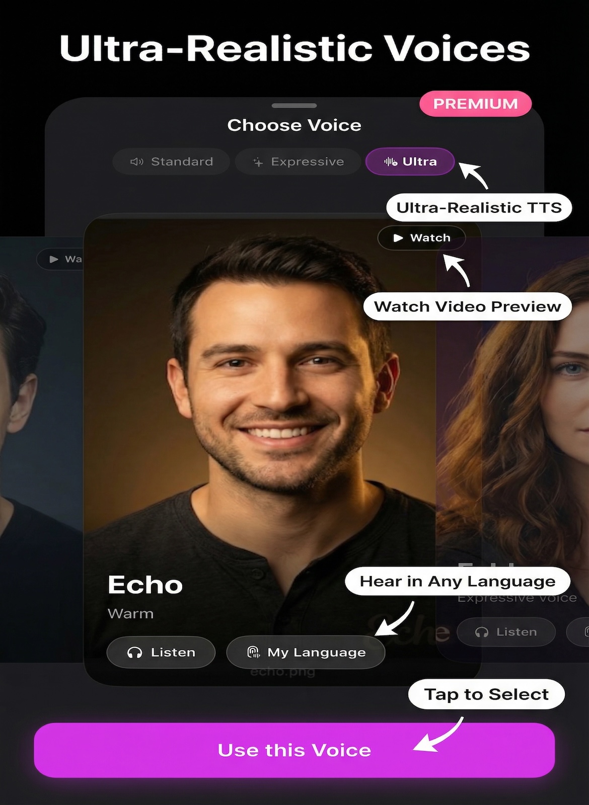 Ultra voices — highest quality AI voices