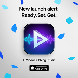 AI Video Dubbing Studio — dub any video in any language